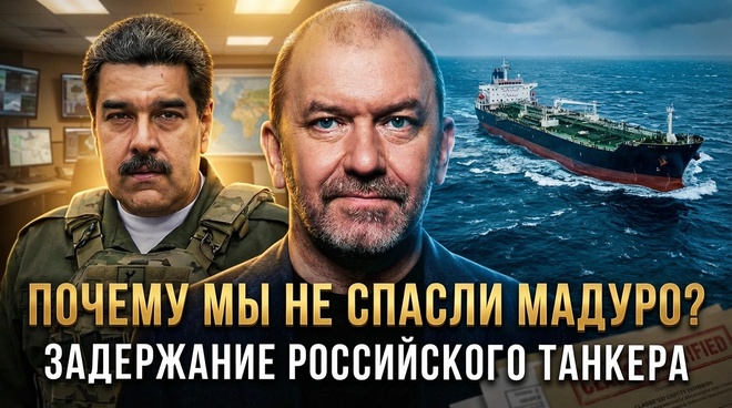 Постер к видео ПОЧЕМУ МЫ НЕ СПАСЛИ МАДУРО? Задержание российского танкера | Александр Казаков