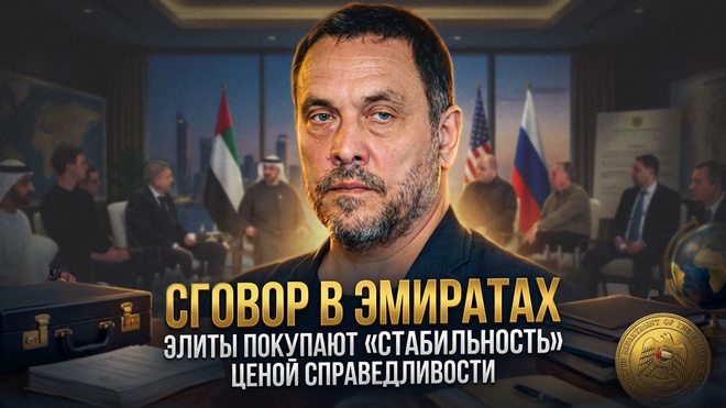 Постер к видео СГОВОР В ЭМИРАТАХ: Тайная сделка США и России за спиной народов | Максим Шевченко