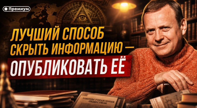 Постер к видео Виктор Ефимов | ЛУЧШИЙ СПОСОБ СКРЫТЬ ИНФОРМАЦИЮ — ОПУБЛИКОВАТЬ ЕЁ