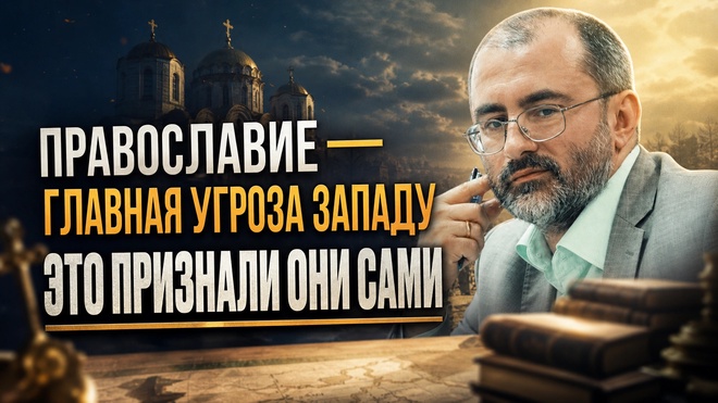 Постер к видео ПРАВОСЛАВИЕ — ГЛАВНАЯ УГРОЗА ЗАПАДУ: ЭТО ПРИЗНАЛИ ОНИ САМИ | Вардан Багдасарян