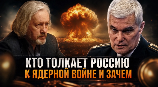 Постер к видео КТО ТОЛКАЕТ РОССИЮ К ЯДЕРНОЙ ВОЙНЕ И ЗАЧЕМ | Константин Сивков и Игорь Шишкин