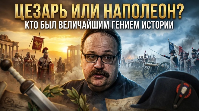 Постер к видео Цезарь или Наполеон? | Кто был величайшим гением истории? | Фёдор Лисицын