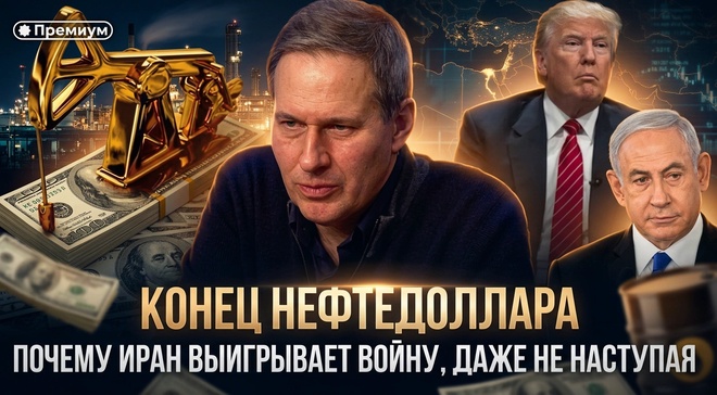 Постер к видео Александр Артамонов | «КОНЕЦ НЕФТЕДОЛЛАРА». Почему Иран выигрывает войну, даже не наступая. | Геополитика от Артамонова