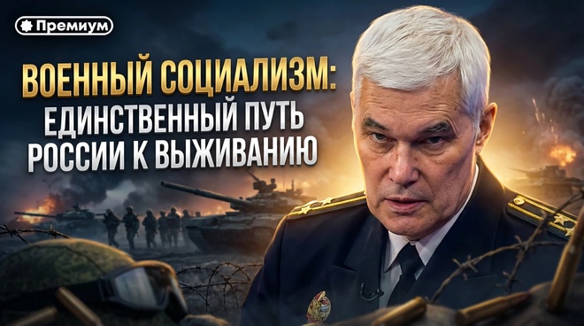Постер к видео Константин Сивков | ВОЕННЫЙ СОЦИАЛИЗМ: Единственный путь России к выживанию | Феномен Советского человека