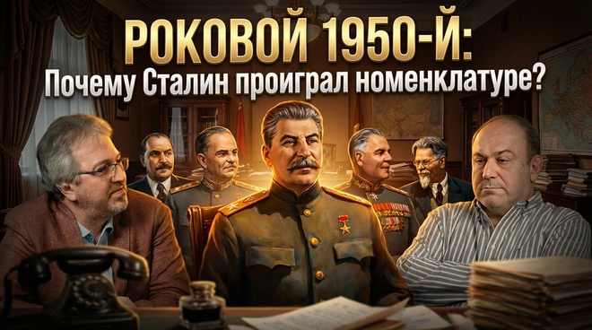 Постер к видео РОКОВОЙ 1950-й: Почему Сталин проиграл номенклатуре? | Александр Колпакиди