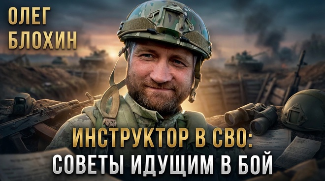 Постер к видео Инструктор в СВО: советы идущим в бой | Олег Блохин