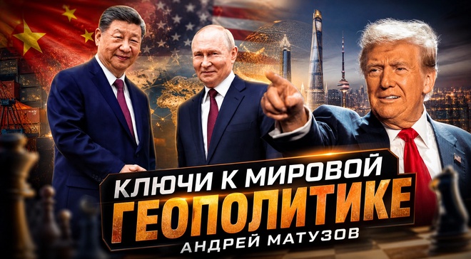 Постер к видео Ключи к мировой геополитике | Андрей Матузов