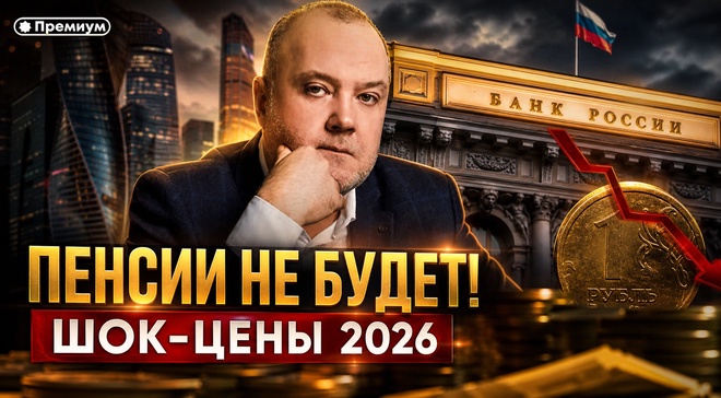 Постер к видео Павел Пряников | ПЕНСИИ НЕ БУДЕТ! ШОК‑ЦЕНЫ 2026