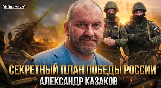 Постер к видео Александр Казаков | СЕКРЕТНЫЙ ПЛАН ПОБЕДЫ РОССИИ