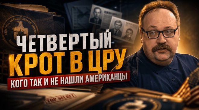 Постер к видео ЧЕТВЕРТЫЙ КРОТ В ЦРУ.КОГО ТАК И НЕ НАШЛИ АМЕРИКАНЦЫ | Фёдор Лисицын
