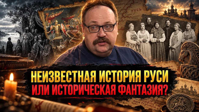 Постер к видео Неизвестная история Руси или историческая фантазия? | Фёдор Лисицын
