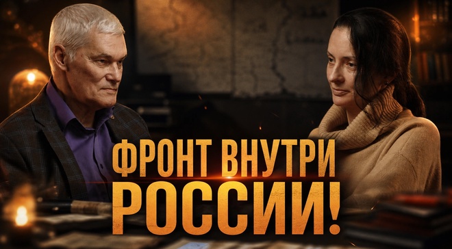Постер к видео ФРОНТ ВНУТРИ РОССИИ! Трибунал для пятой колонны | Константин Сивков и Татьяна Кузьмина