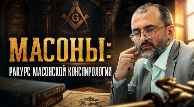Постер к видео МАСОНЫ: ракурс масонской конспирологии | Вардан Багдасарян