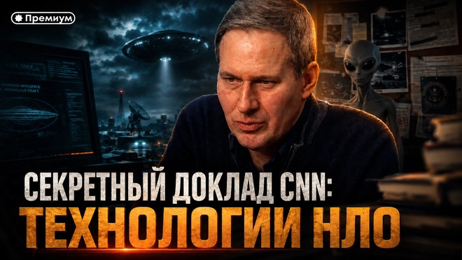 Постер к видео Александр Артамонов | СЕКРЕТНЫЙ ДОКЛАД CNN: ТЕХНОЛОГИИ НЛО