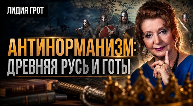 Постер к видео Антинорманизм: Древняя Русь и готы | Лидия Грот