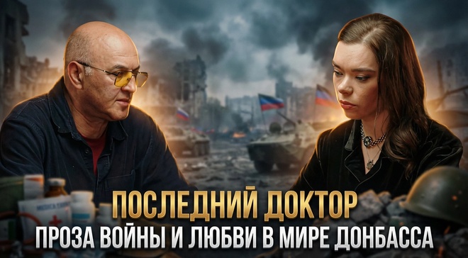 Постер к видео Последний доктор: Проза войны и любви в мире Донбасса | Алексей Колобродов и Анна Ревякина