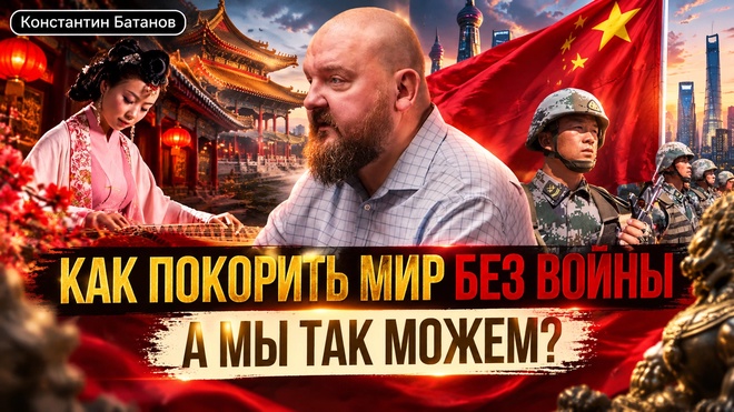 Постер к видео Почему Китай любят во всём мире, а Россию — нет? | Константин Батанов