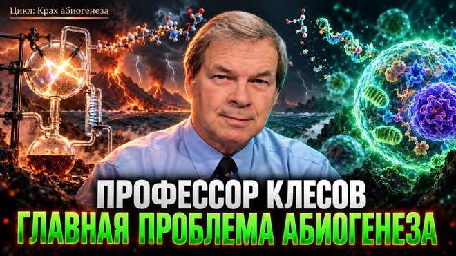 Постер к видео Анатолий Клёсов | Профессор Клесов. Главная проблема абиогенеза