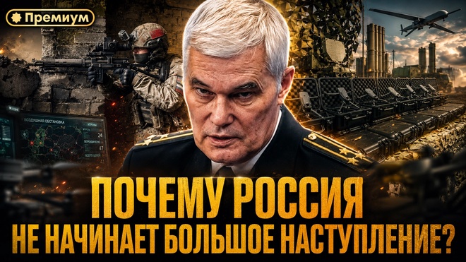 Постер к видео Константин Сивков | Почему Россия не начинает большое наступление?