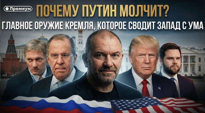 Постер к видео ПОЧЕМУ ПУТИН МОЛЧИТ? Главное оружие Кремля, которое сводит Запад с ума | Александр Казаков