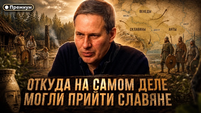 Постер к видео Александр Артамонов | Откуда на самом деле могли прийти славяне | Тайные общества и Ватикан | Часть 21