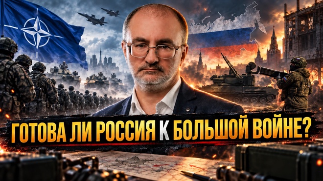 Постер к видео ГОТОВА ЛИ РОССИЯ К БОЛЬШОЙ ВОЙНЕ? | Вардан Багдасарян