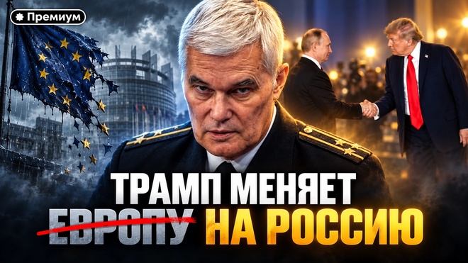Постер к видео Константин Сивков | Россия вместо Европы? Почему Трамп меняет внешнеполитический курс