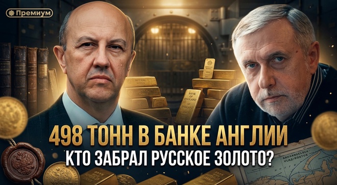 Постер к видео Андрей Фурсов и Александр Мосякин | 498 тонн в Банке Англии: кто забрал русское золото?