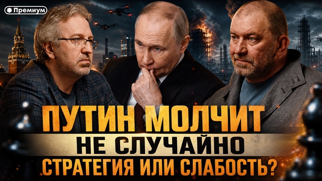 Постер к видео Александр Казаков | ПУТИН МОЛЧИТ НЕ СЛУЧАЙНО: СТРАТЕГИЯ ИЛИ СЛАБОСТЬ? 