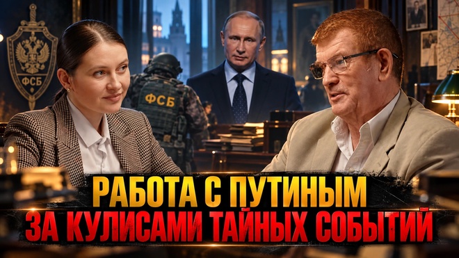 Постер к видео РАБОТА С ПУТИНЫМ. ЗА КУЛИСАМИ ТАЙНЫХ СОБЫТИЙ | Инесса Дерменжи и Василий Ставицкий