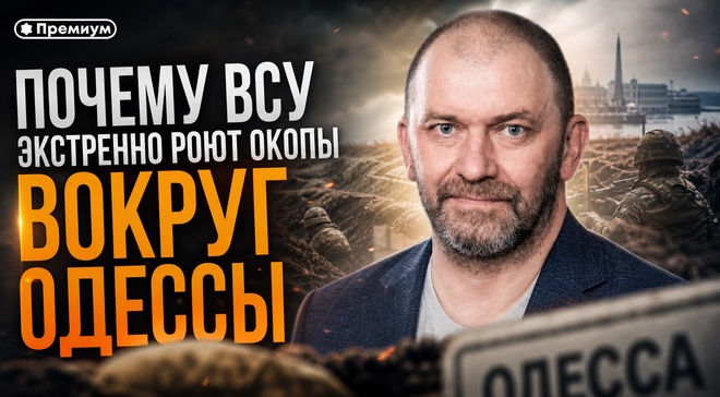 Постер к видео Александр Казаков | ПАНИКА В КИЕВЕ: Для чего ВСУ экстренно роют окопы вокруг Одессы