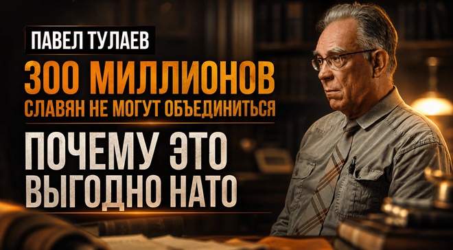 Постер к видео 300 МИЛЛИОНОВ СЛАВЯН НЕ МОГУТ ОБЪЕДИНИТЬСЯ: ПОЧЕМУ ЭТО ВЫГОДНО НАТО | Павел Тулаев