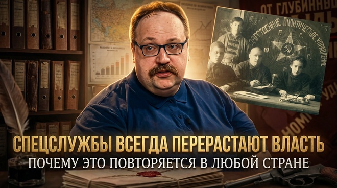 Постер к видео Спецслужбы всегда перерастают власть: почему это повторяется в любой стране | Фёдор Лисицын