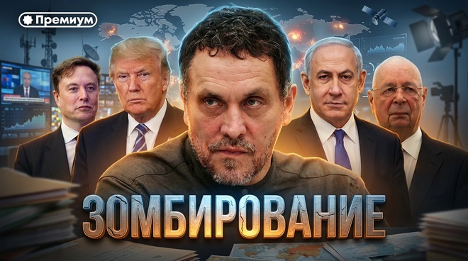 Постер к видео Максим Шевченко | ЗОМБИРОВАНИЕ: Сионизм, Нацизм и Антихрист