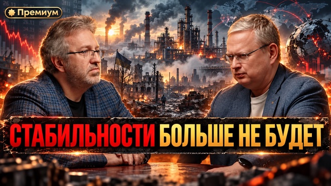 Постер к видео Михаил Делягин | Экономику охлаждают, мир меняется: что ждет Россию дальше | П...п... с Делягиным