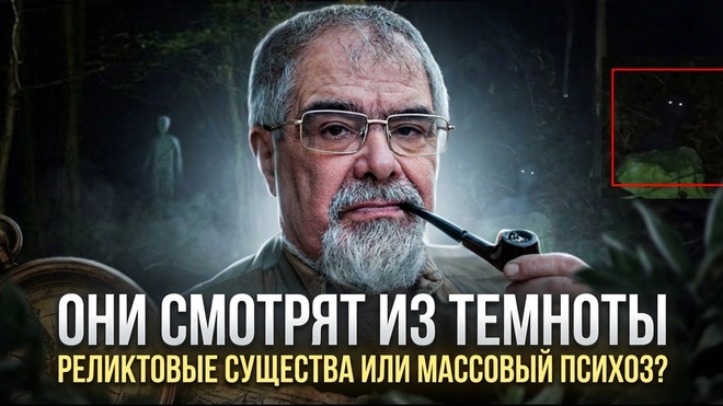 Постер к видео ОНИ СМОТРЯТ ИЗ ТЕМНОТЫ. Реликтовые существа или массовый психоз? | Андрей Буровский