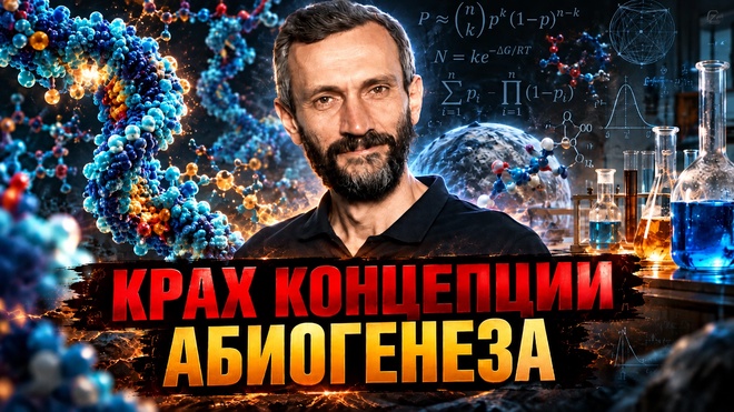 Постер к видео Алексей Савватеев | Крах концепции абиогенеза