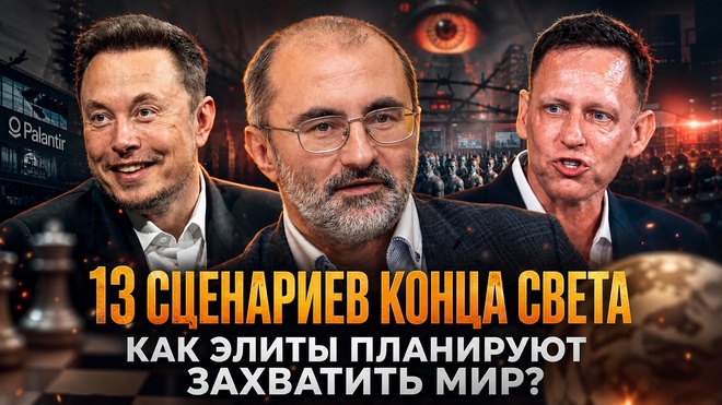 Постер к видео 13 СЦЕНАРИЕВ КОНЦА СВЕТА: Как элиты планируют захватить мир? | Вардан Багдасарян