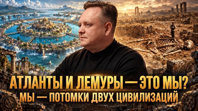 Постер к видео Олег Павлюченко | Атланты и лемуры: кто мы на самом деле?