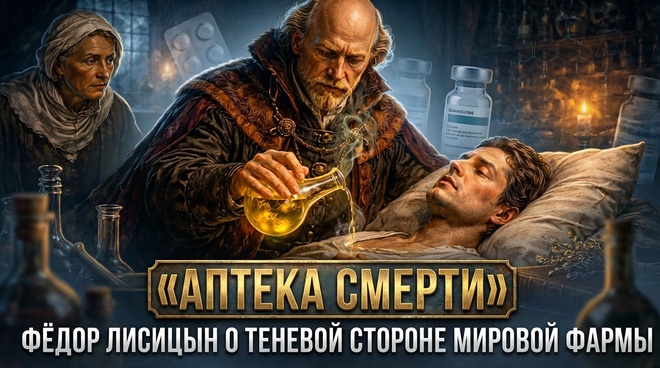 Постер к видео «АПТЕКА СМЕРТИ». Фёдор Лисицын о теневой стороне мировой фармы | Фёдор Лисицын