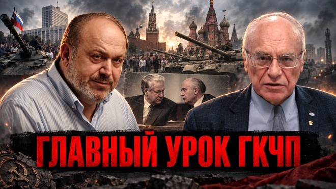 Постер к видео ГЛАВНЫЙ УРОК ГКЧП, КОТОРЫЙ РОССИЯ ДО СИХ ПОР НЕ ВЫУЧИЛА | Александр Колпакиди и Владимир Лизун