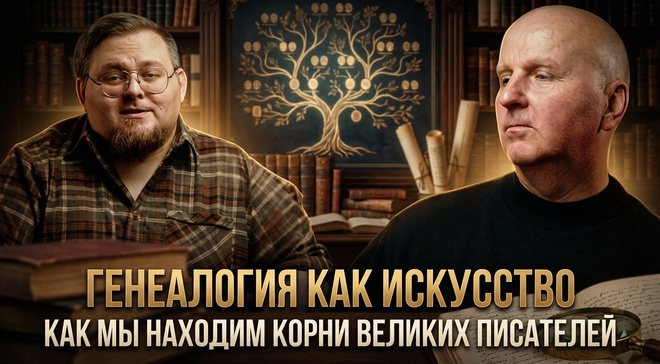 Постер к видео Генеалогия как Искусство: Как Мы Находим Корни Великих Писателей! | Олег Демидов и Илья Рыльщиков