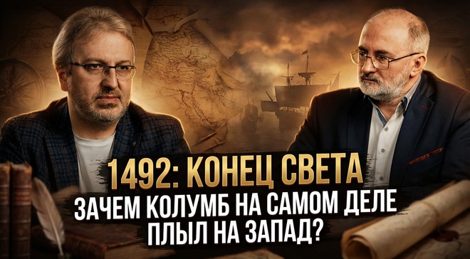 Постер к видео 1492: КОНЕЦ СВЕТА. Зачем Колумб на самом деле плыл на Запад? | Вардан Багдасарян