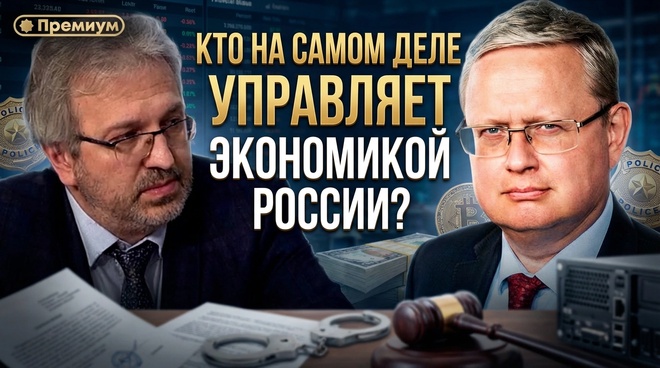 Постер к видео Кто на самом деле управляет экономикой России? | Михаил Делягин | П...п... с Делягиным