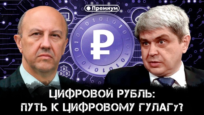 Постер к видео Цифровой рубль: путь к цифровому ГУЛАГу? | Андрей Фурсов и Александр Лежава