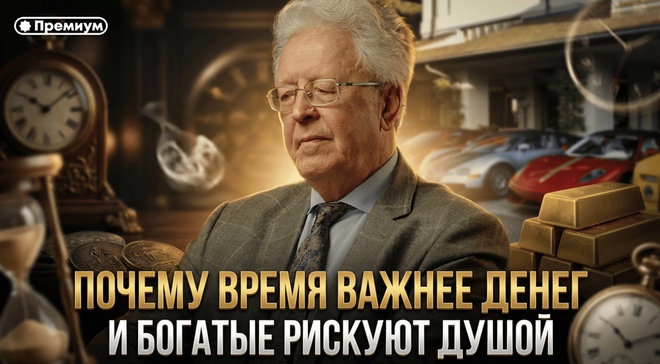 Постер к видео Валентин Катасонов | Почему время важнее денег и богатые рискуют душой | Феномен Советского человека