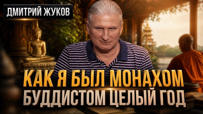 Постер к видео Как я был монахом-буддистом целый год | Дмитрий Жуков