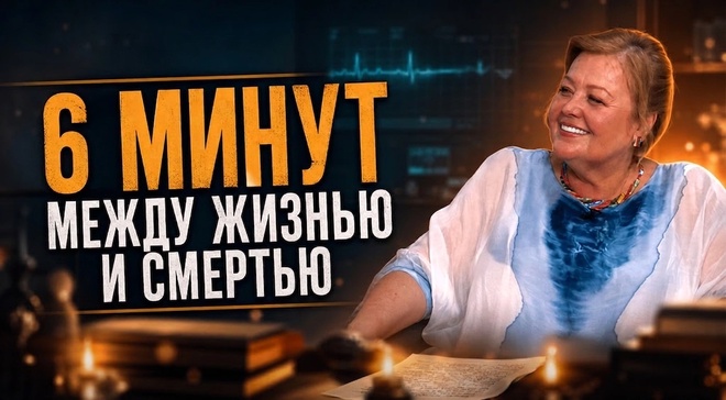 Постер к видео 6 МИНУТ МЕЖДУ ЖИЗНЬЮ И СМЕРТЬЮ — ВРАЧ О КЛИНИЧЕСКОЙ СМЕРТИ | София Агачер и Сергей Дмитриев
