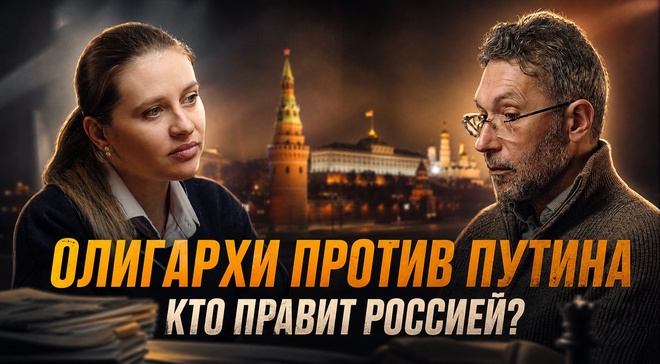 Постер к видео ОЛИГАРХИ ПРОТИВ ПУТИНА. Кто правит Россией? | Инесса Дерменжи и Роман Газенко
