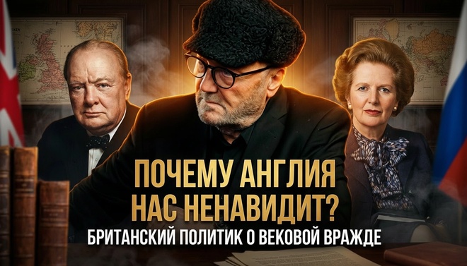Постер к видео ПОЧЕМУ ОНИ НАС НЕНАВИДЯТ? Джордж Галлоуэй о британской разведке и вражде к России | Джордж Галлоуэй
